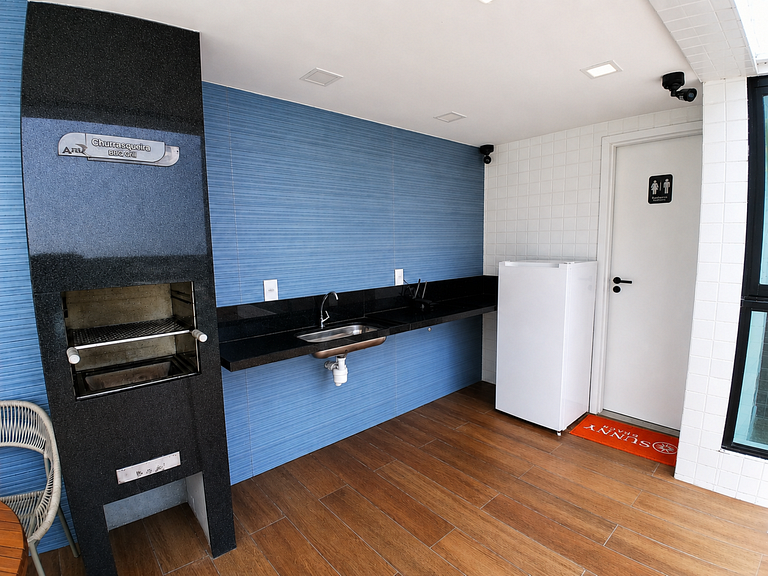 Private Pool Flat | 50m From the Beach