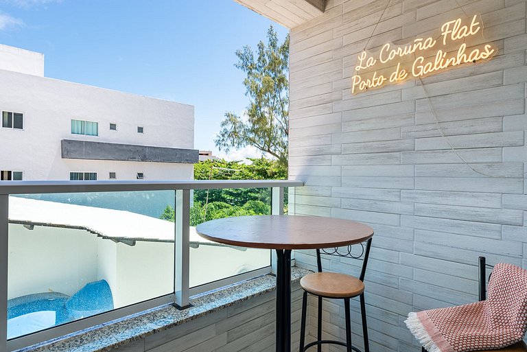 Apt. Premium 2Q a 300 m das Piscinas Naturais