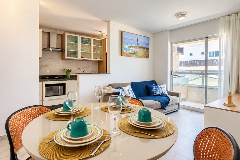 Apt. Premium 2Q a 300 m das Piscinas Naturais