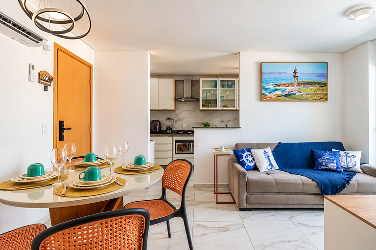 Apt. Premium 2Q a 300 m das Piscinas Naturais