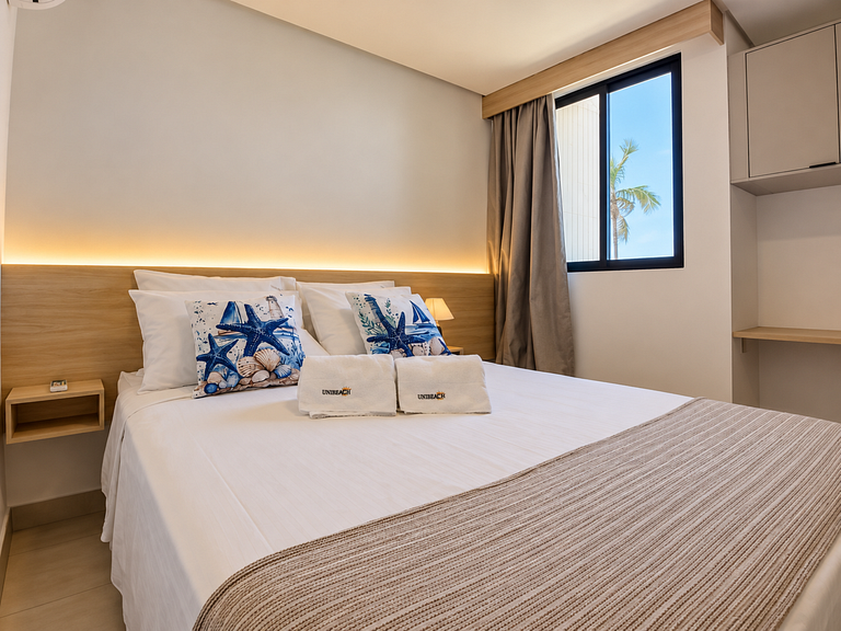 Apartamento Deluxe com Vista para o Mar