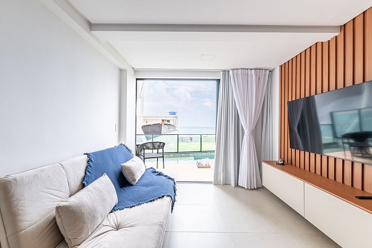 Vista Mar | Pé na Areia nas Piscinas Naturais
